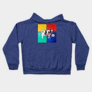 NO INTENSIVE FARMING Kids Hoodie